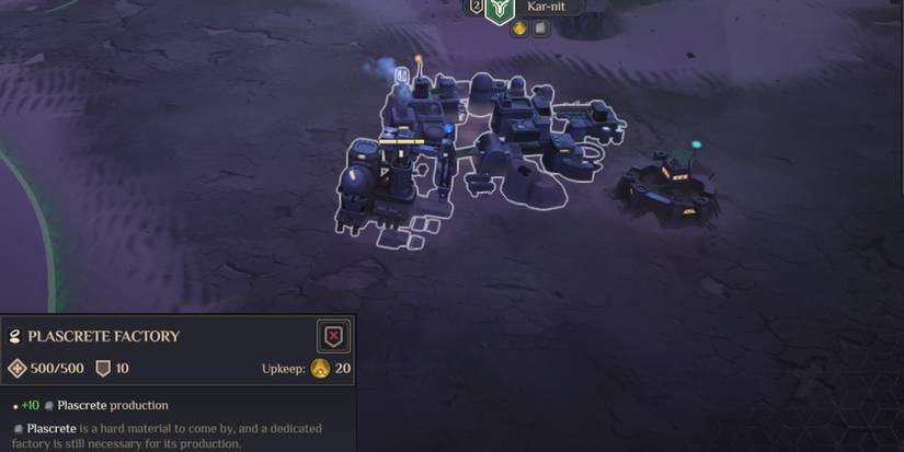 Dune Spice Wars Best Buildings To Construct First Plascrete Factory