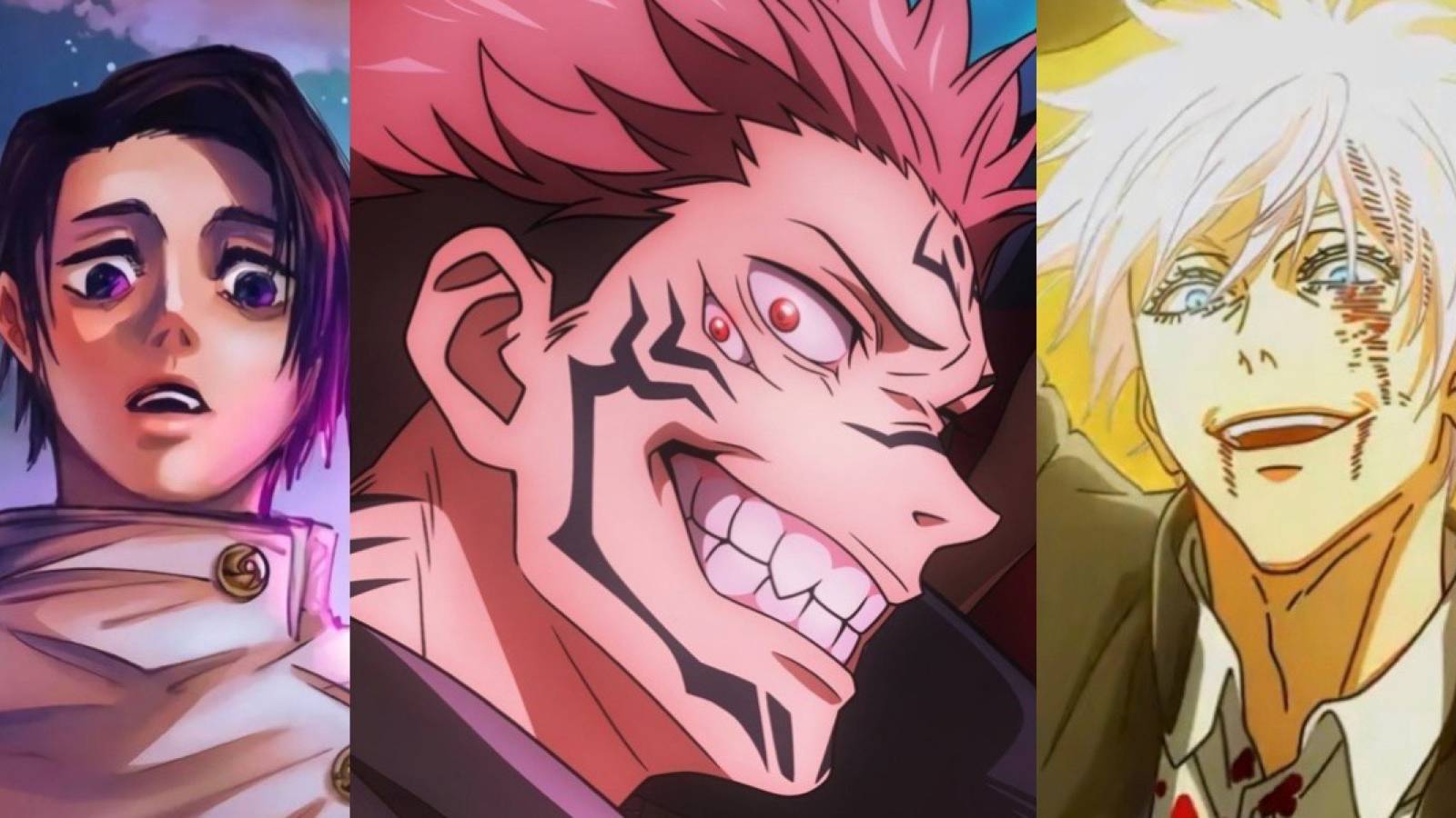 Yuta Sukuna gojo jujutsu Kaisen 