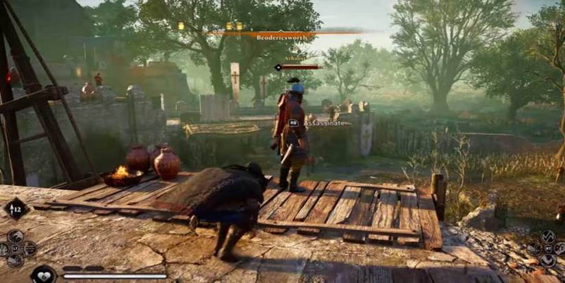 Eivor Preparing Assassination Against Enemy