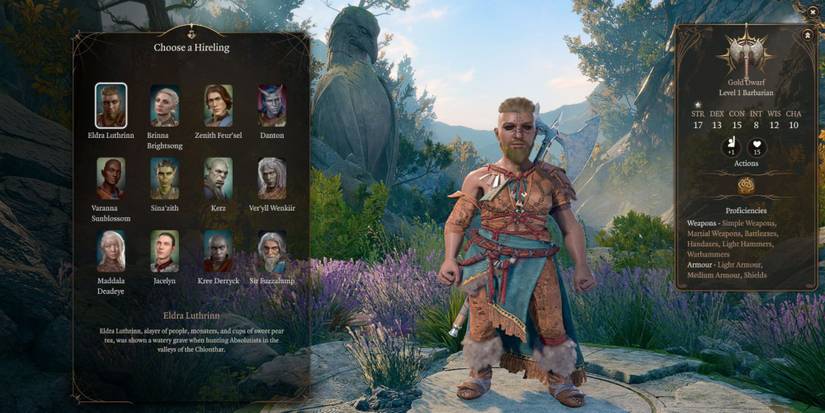 Eldra Luthrinn in Baldur's Gate 3