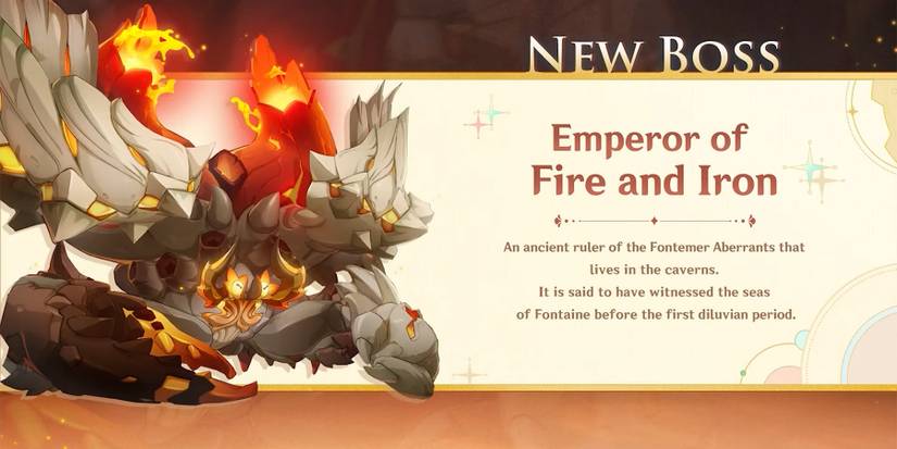 emperor of fire and iron in genshin impact