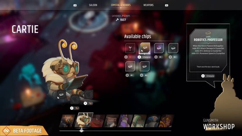 endless dungeon equipment