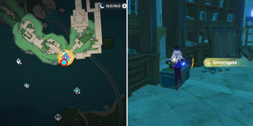 enigmatic page 4 locations in genshin impact