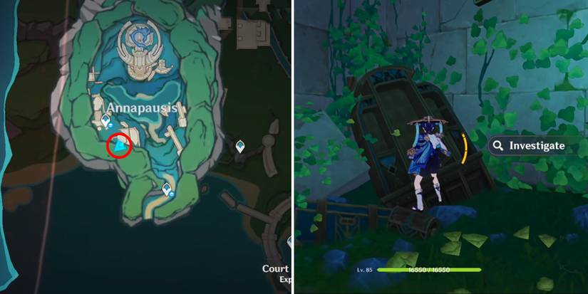 enigmatic page 7 locations in genshin impact