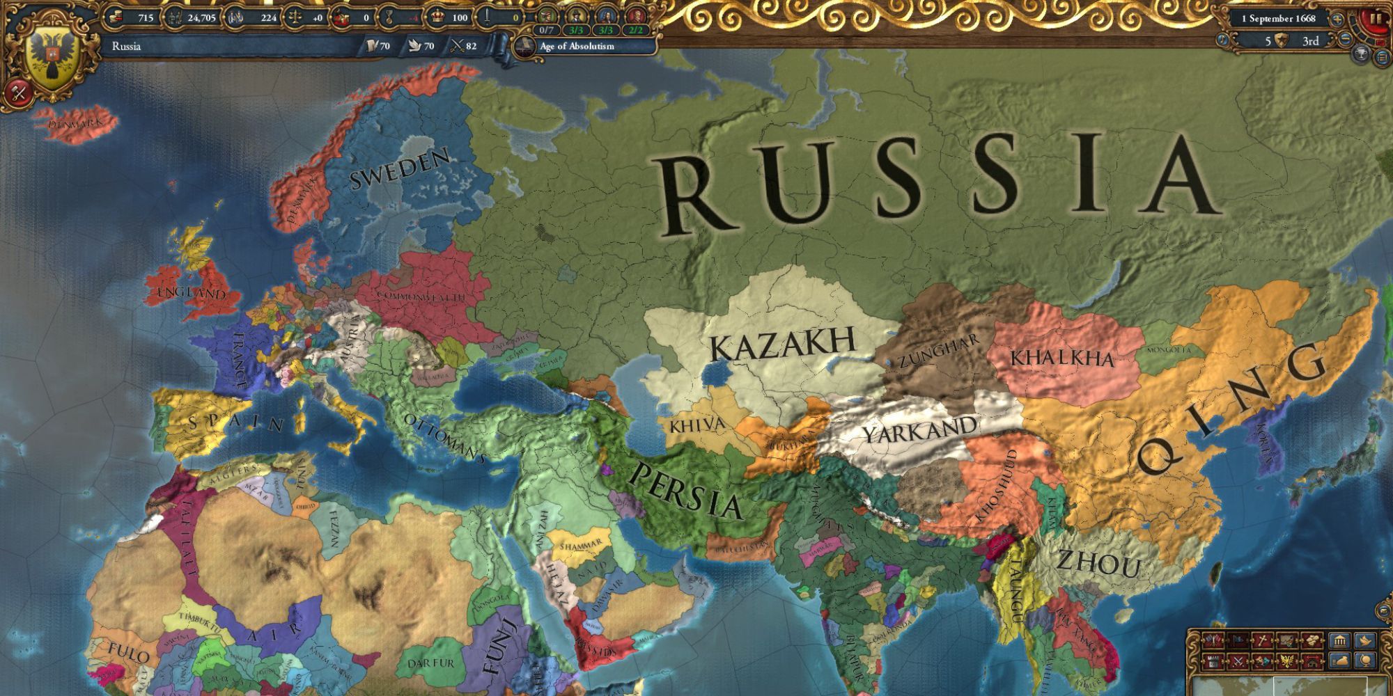 Europa Universalis 4 Grand Strategy Alternate History