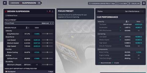 F1 Manager 2023 Best Upgrades Suspension-1