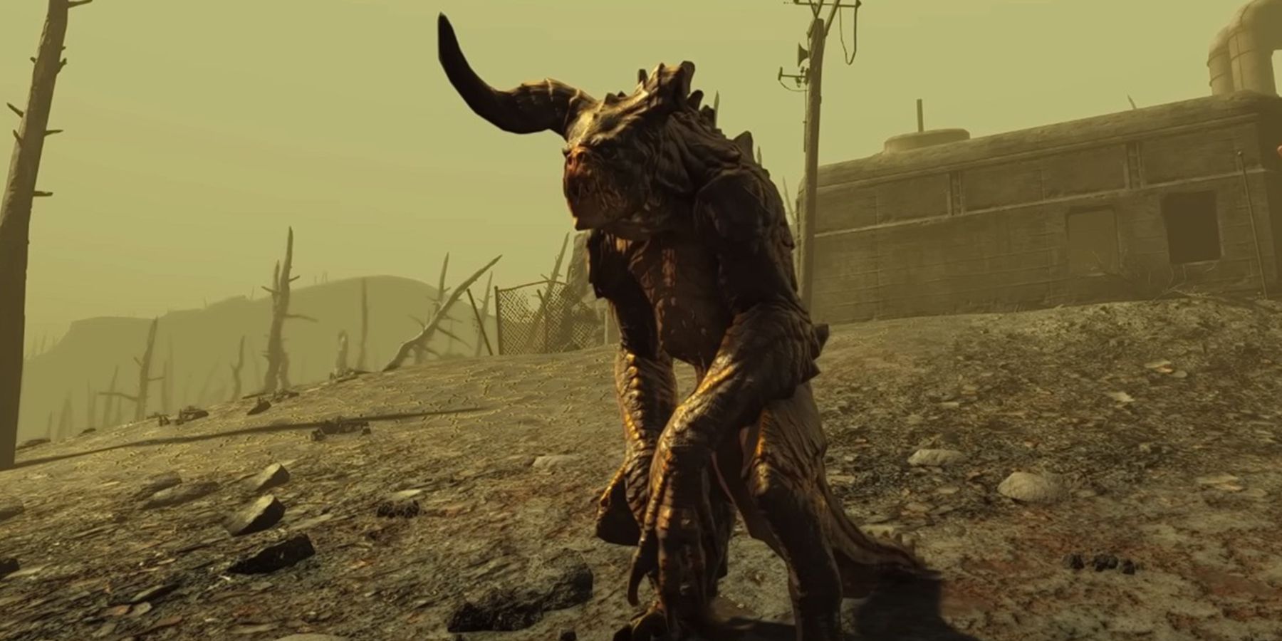 A Savage Deathclaw Mutant in Fallout 4