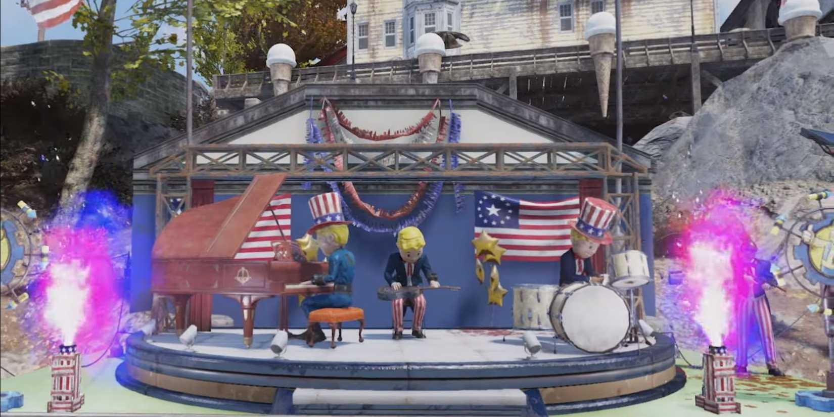 image showing the birthday party event in fallout 76.
