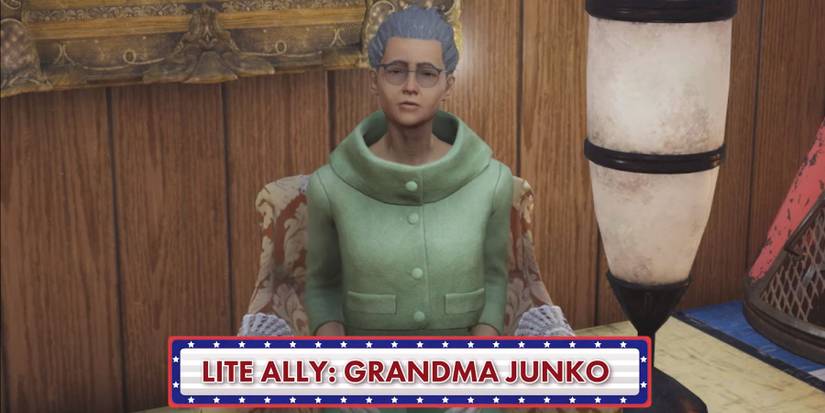 image showing grandma junko in fallout 76.