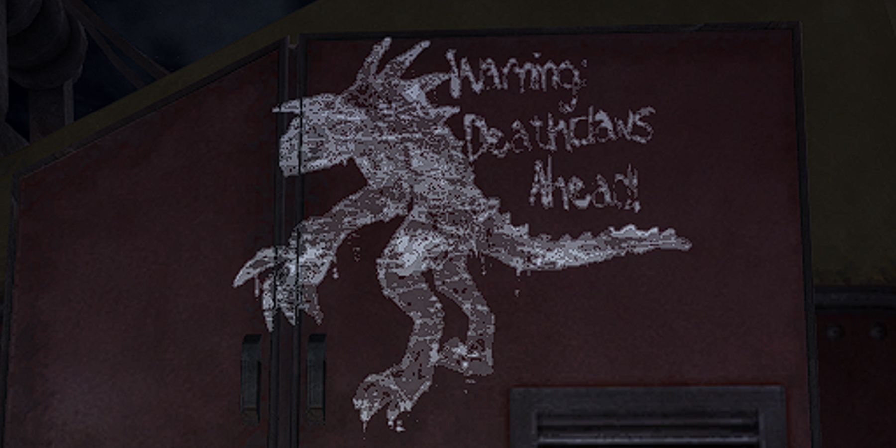 Fallout New Vegas Quarry Junction Deathclaw Warning Sign