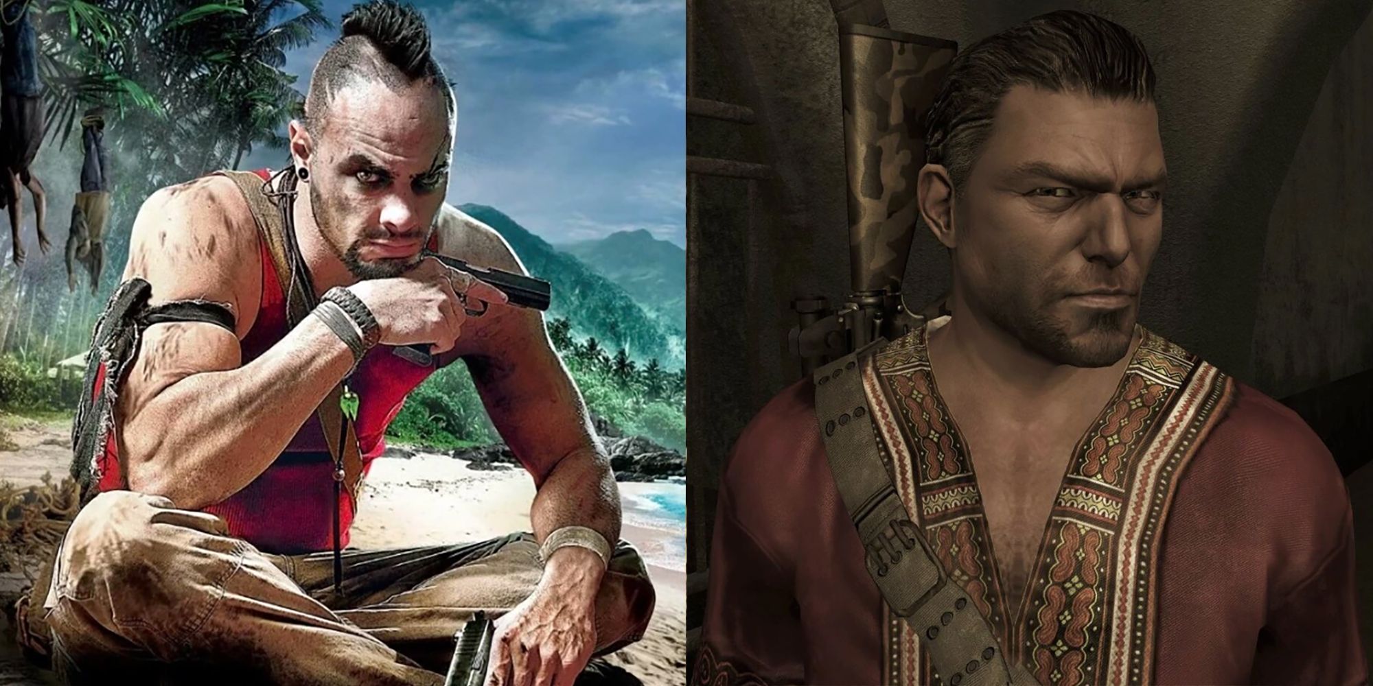 vaas and the jackal from far cry series