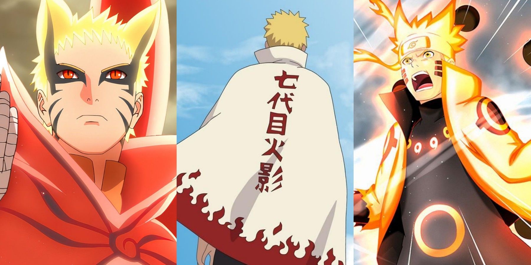 Naruto uzumaki kurama mode sage mode