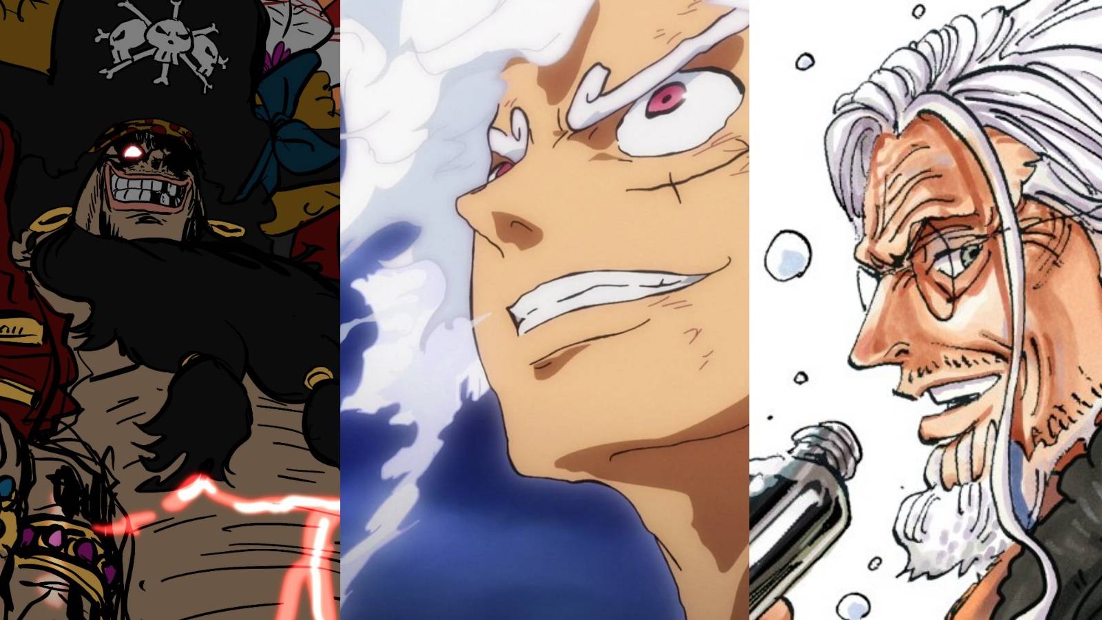 featured one piece best kenbunshoku haki users Rayleigh blackbeard luffy