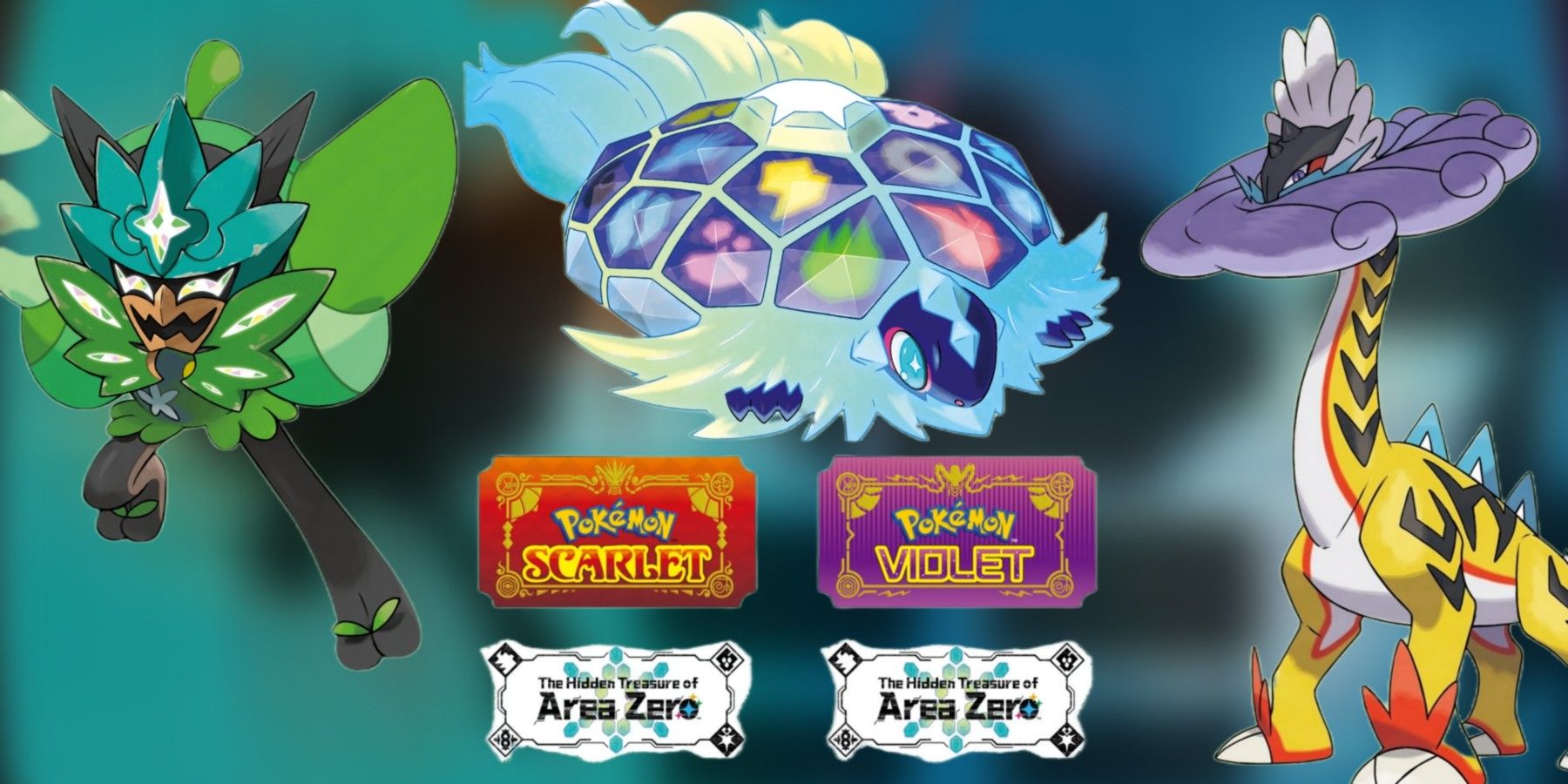 Pokemon Scarlet and Violet: The Teal Mask DLC All New Pokemon