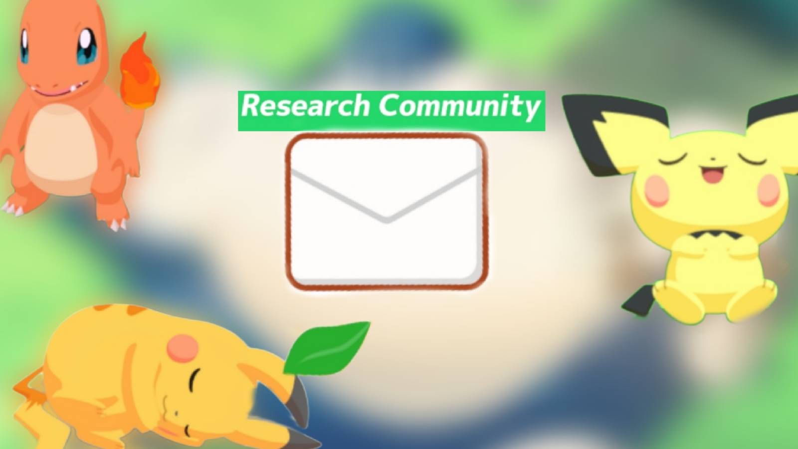 Featured Pokemon sleep research community benefits explained Pikachu charmander pichu