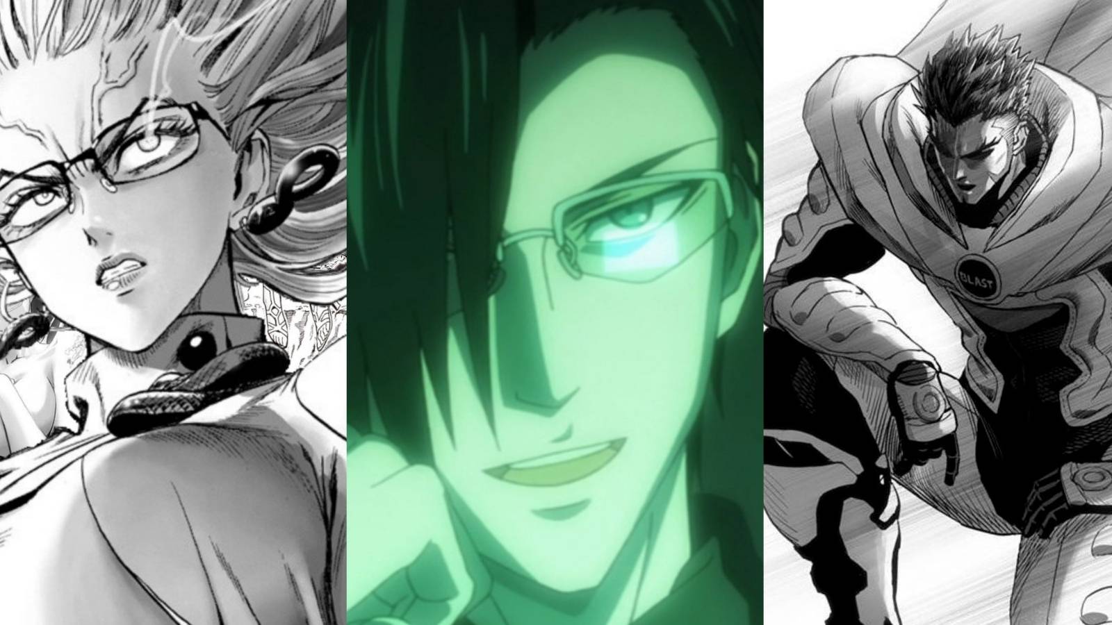 featured Smartest One Punch Man characters Dr Genus Blast Psykos