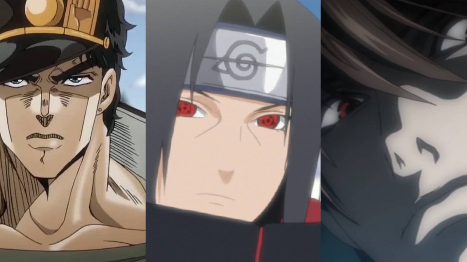 featured worst anime sons Itachi light jotaro