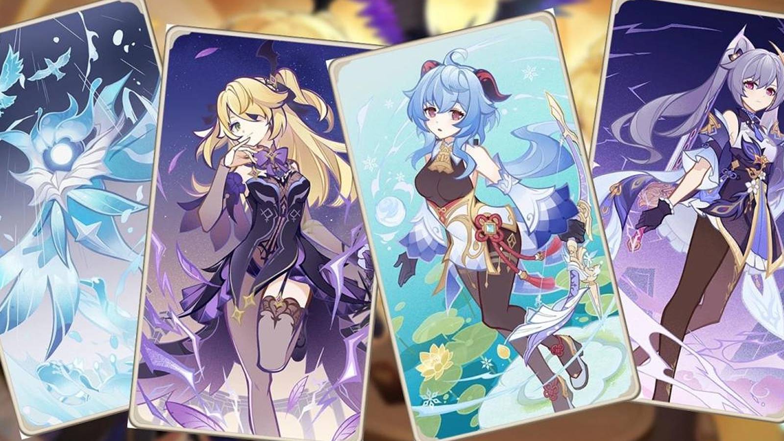 Genshin Impact Reveals New TCG Cards For Version 4.0