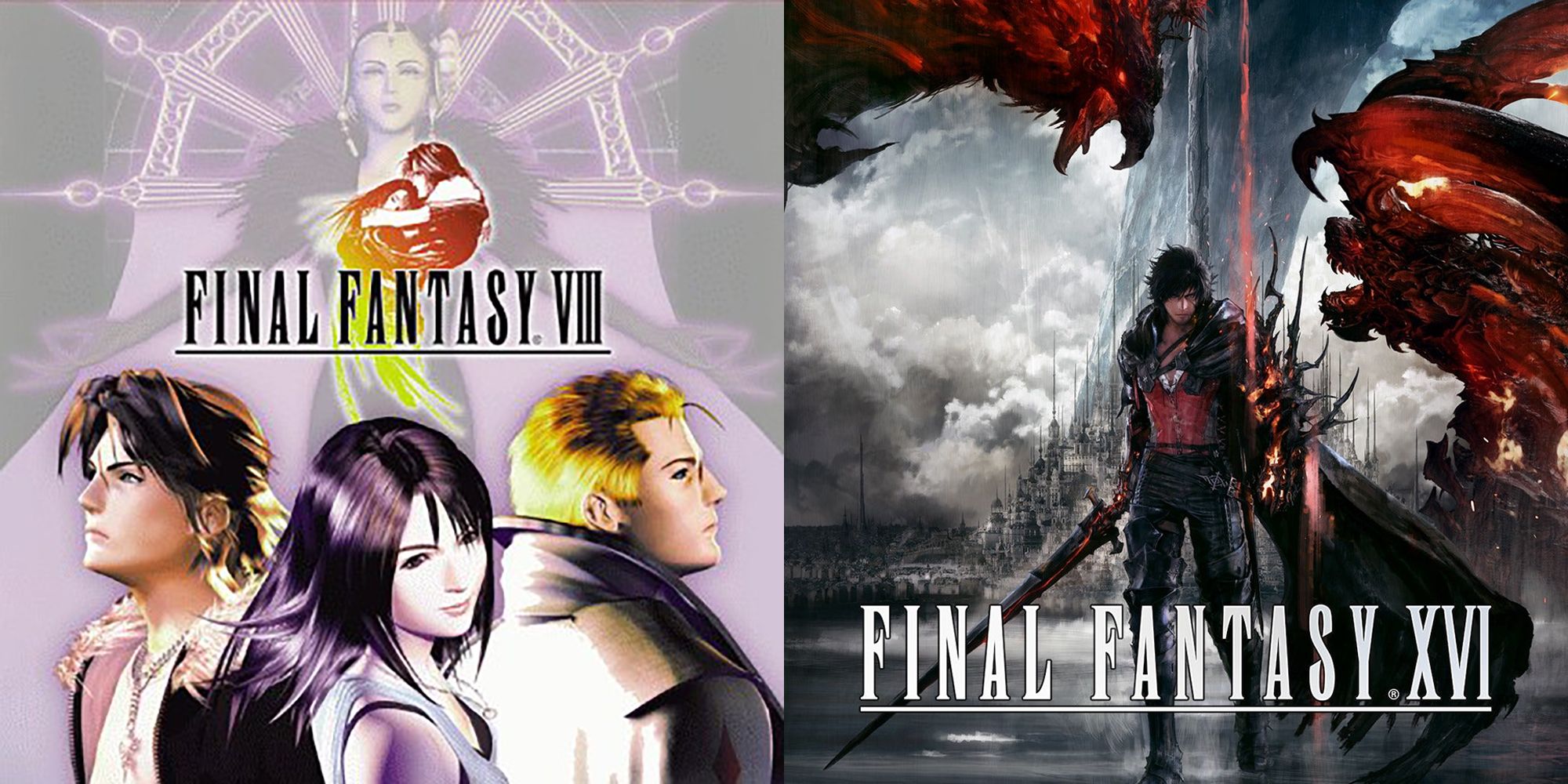 final fantasy 8 and final fantasy 16