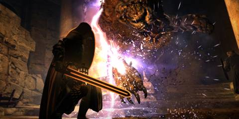 Dragon's Dogma Dark Arisen battle