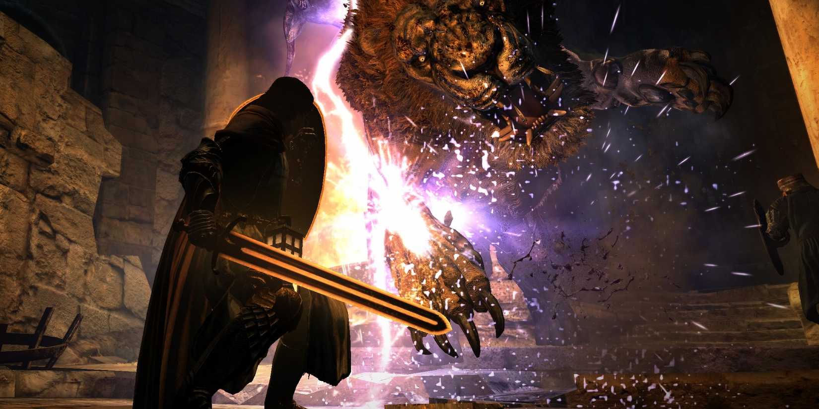 Dragon's Dogma Dark Arisen battle