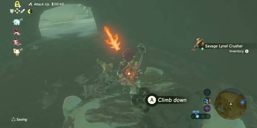 Flamespear in Breath of the Wild