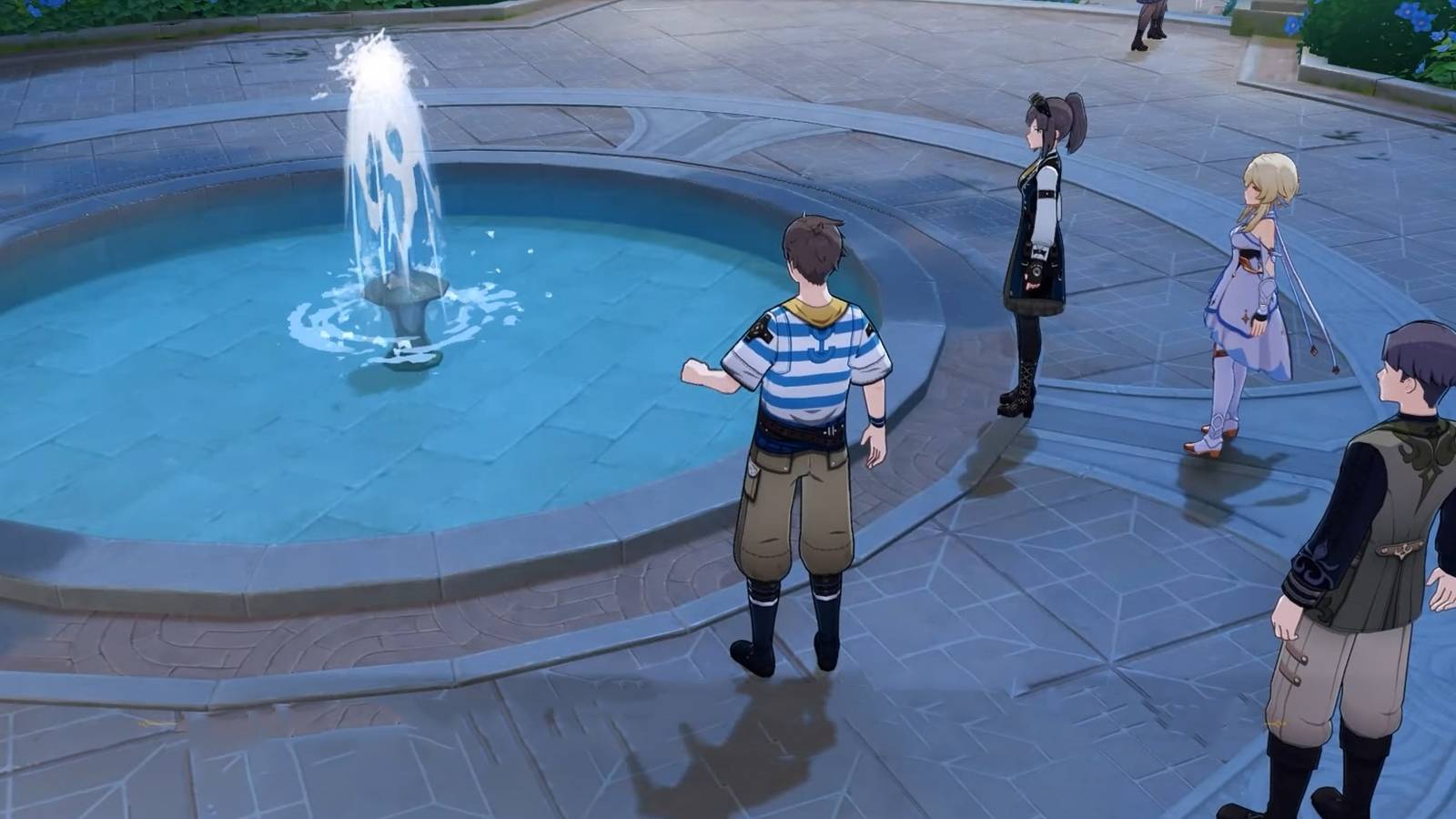 flowing fountain quest in genshin impact