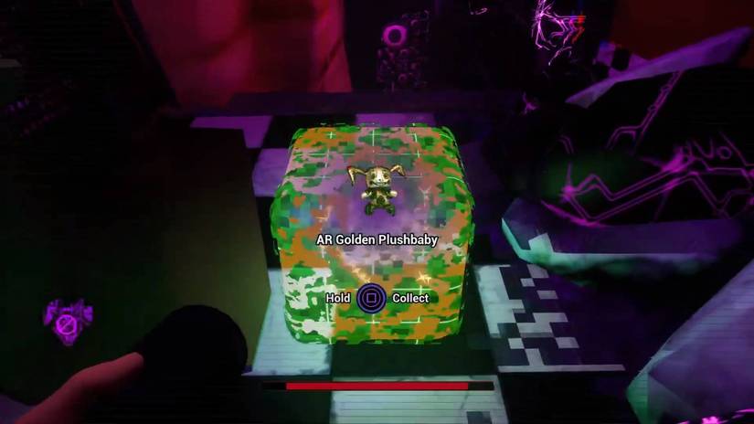 FNAF Security Breach_Ruin_AR Golden Plushbaby