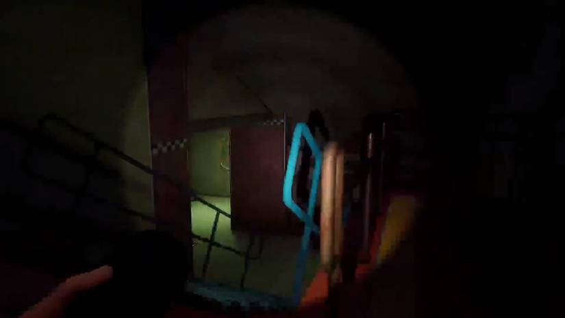 FNAF Security Breach_Ruin_Glamrock Salon_Staircase