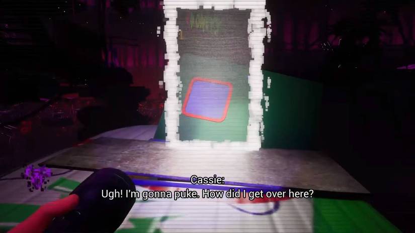 FNAF Security Breach_Ruin_Monty Catwalk Glitch Door