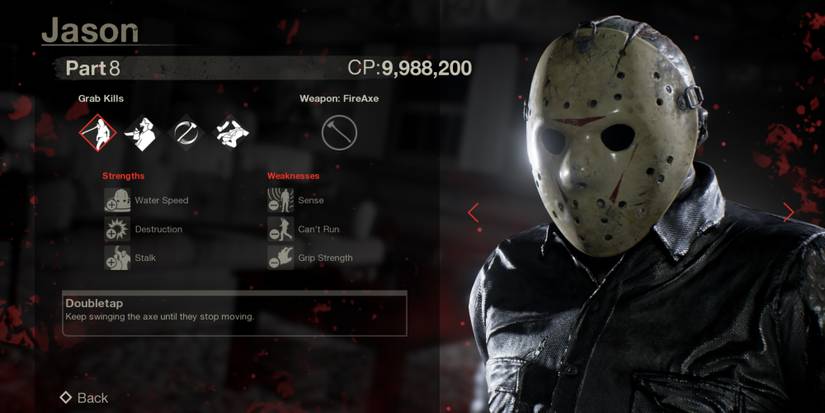 Jason Voorhees stats