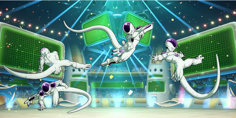 frieza's different moves 