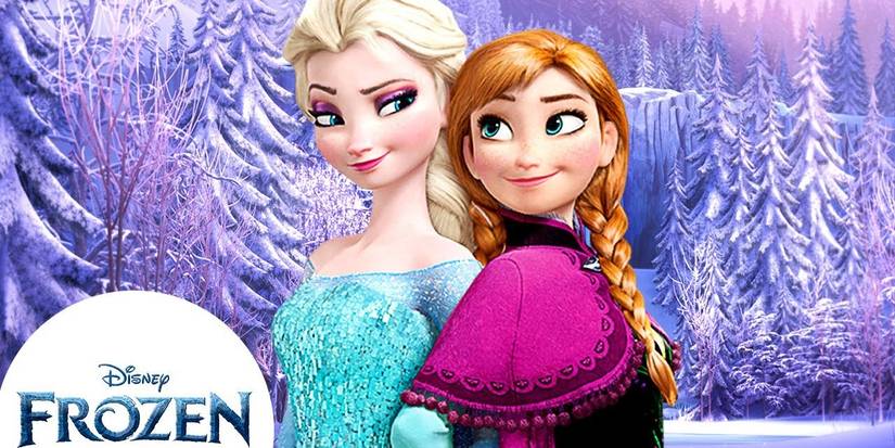 An image of Elsa and Anna in Frozen