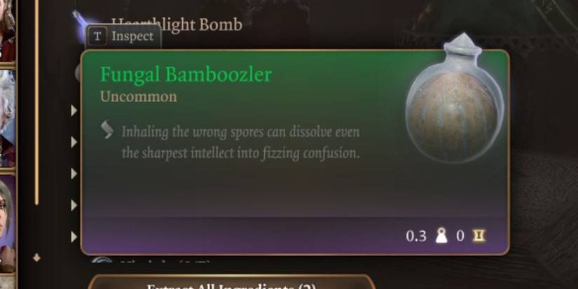 Fungal Bamboozler Grenade Baldur's Gate 3