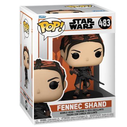Funko Pop! Star Wars The Mandalorian - Fennec Shand Vinyl Bobblehead