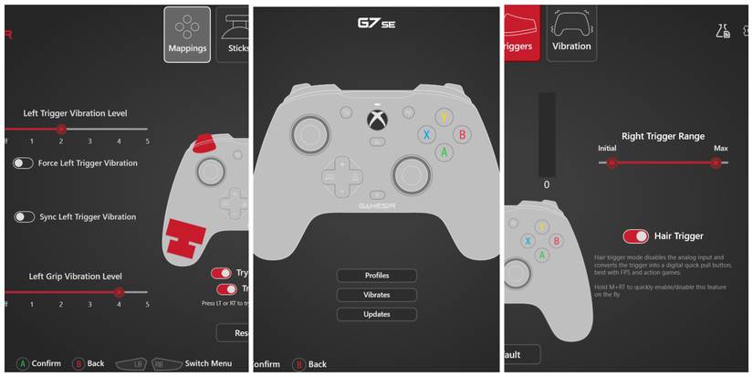 g7 se customization and software