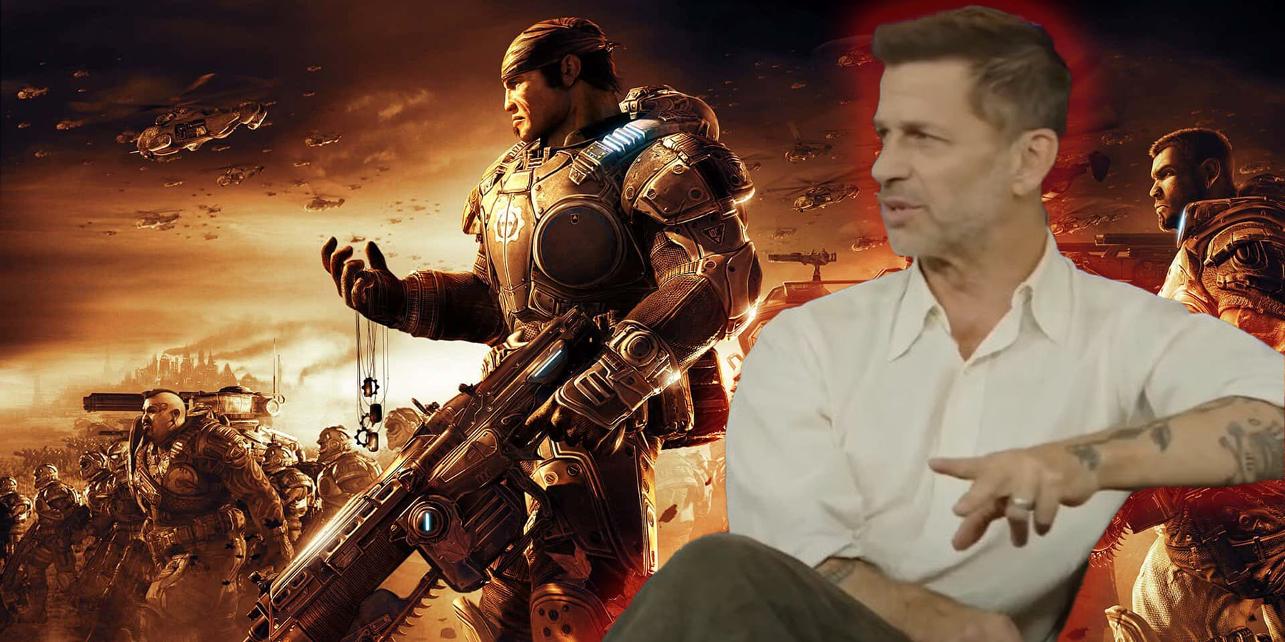 Gears of War Creator Thinks Zack Snyder, Dave Bautista Would Be 'Great Fit'  for Upcoming Movie