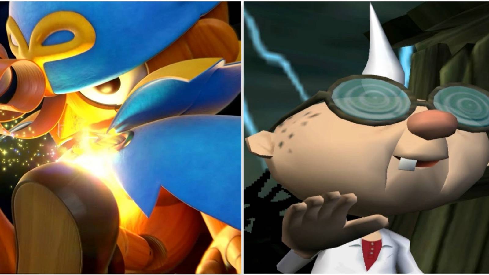 Geno in Super Mario RPG Remake and Professor E. Gadd in Luigi's Mansion