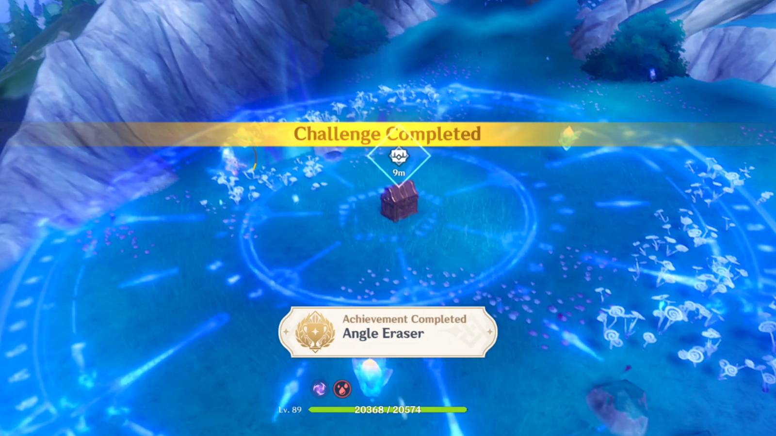 genshin impact angle eraser achievement