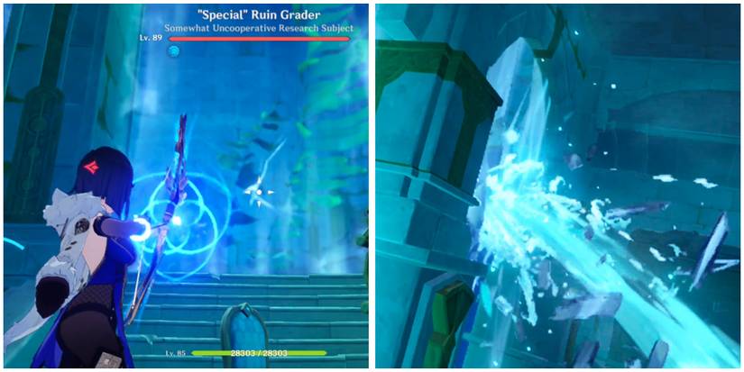 genshin impact aqueous tidemark how to break the glass