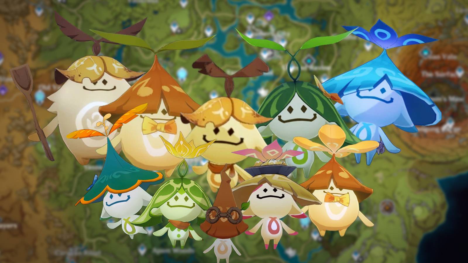 genshin impact aranara locations