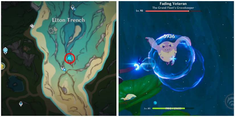 genshin impact fading veteran location