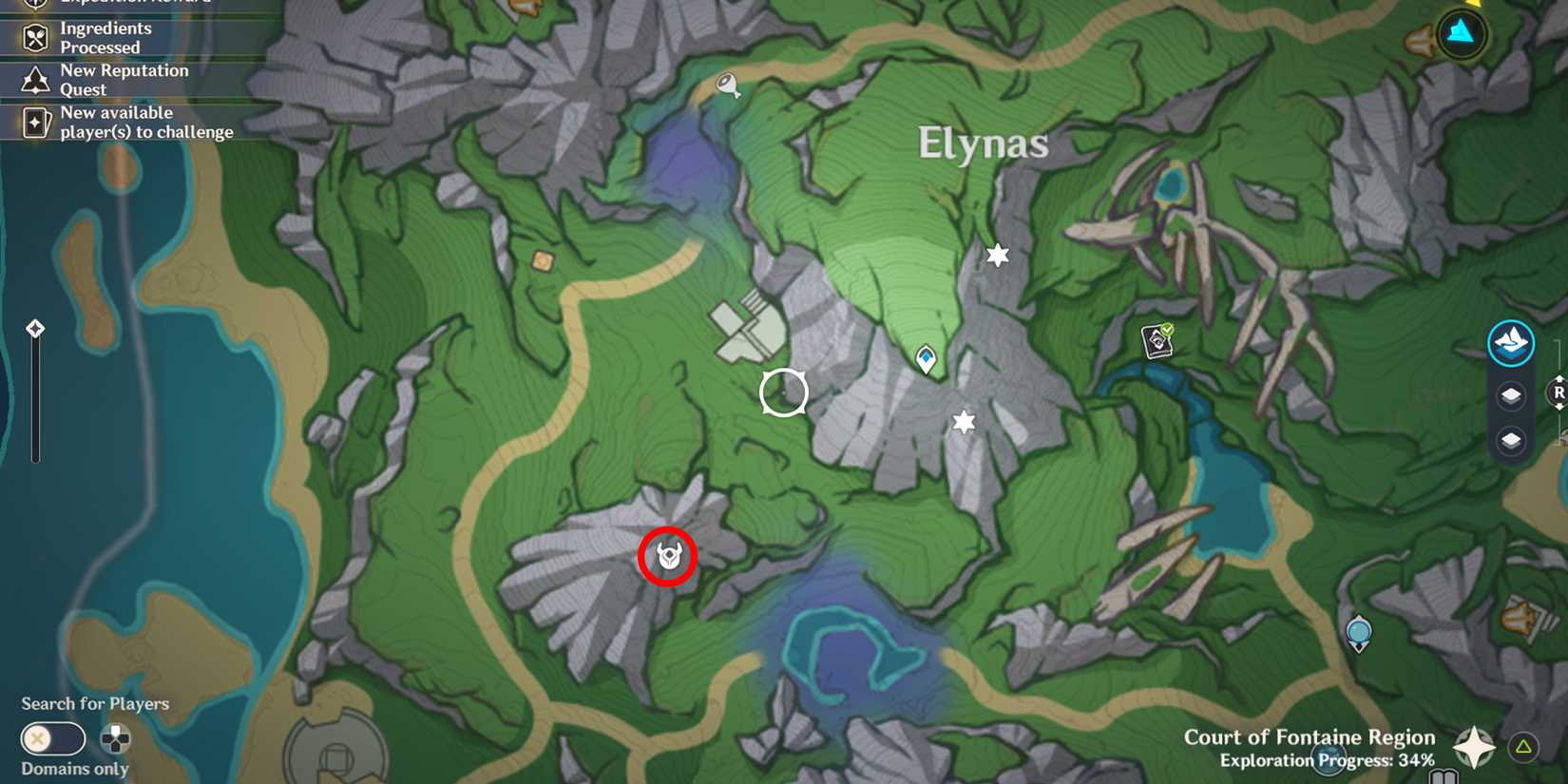 genshin impact fontaine radiant spincrystal location 2