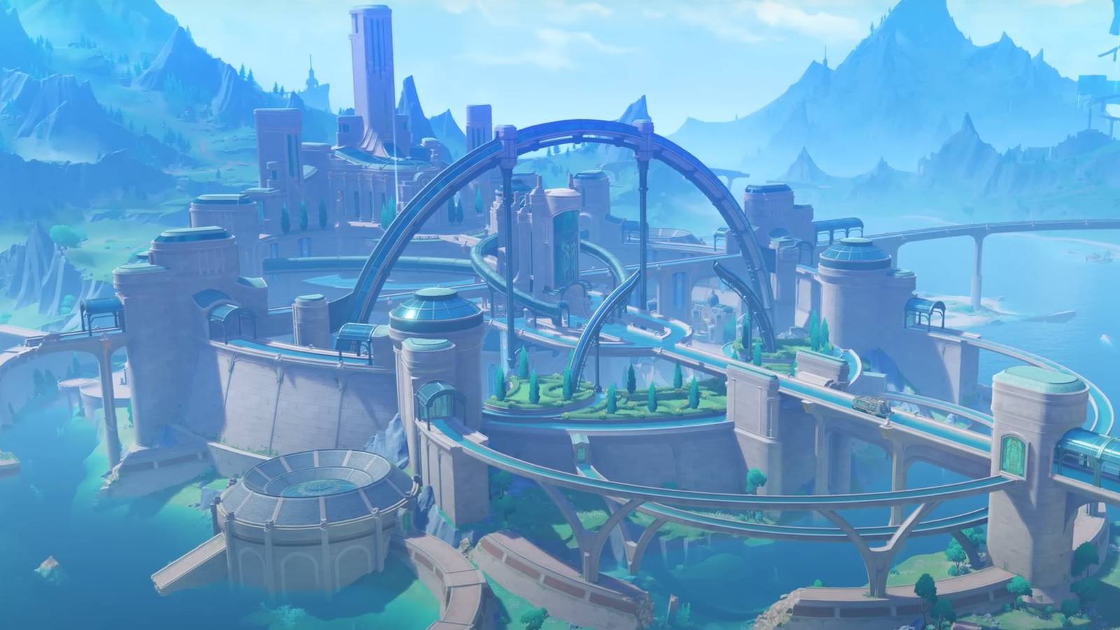 Genshin Impact Fontaine region