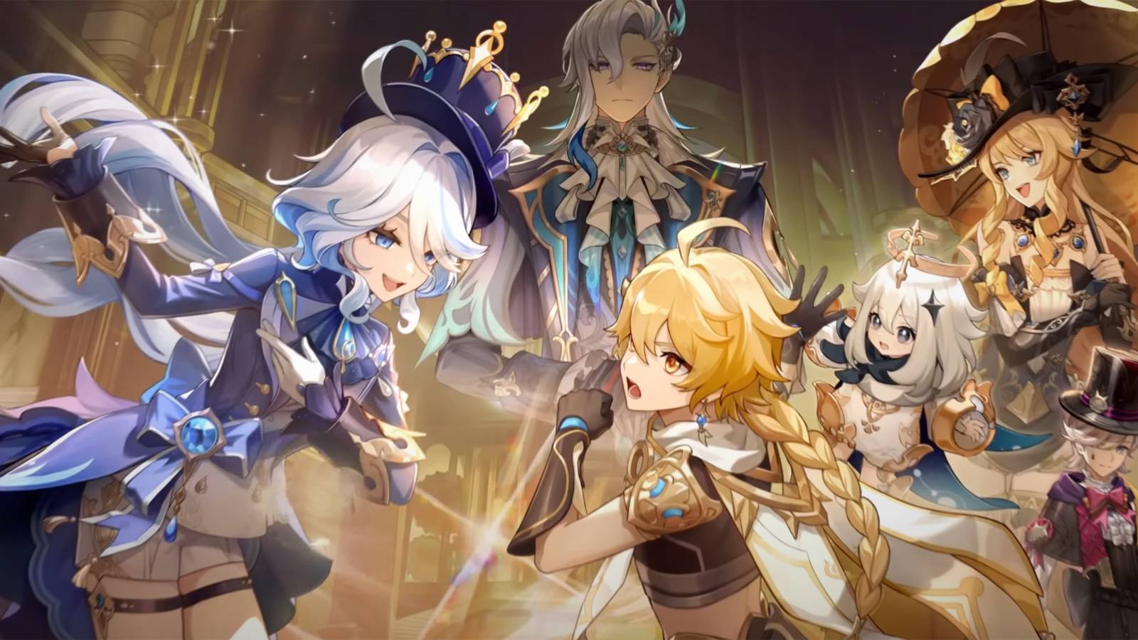 Genshin Impact Fontaine update official announcement artwork