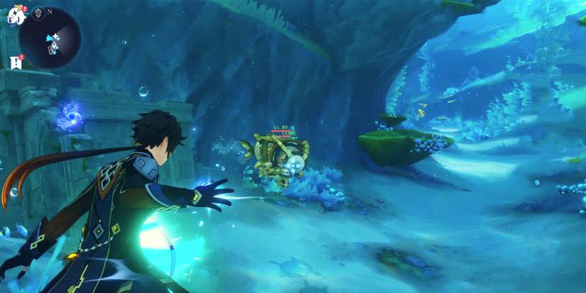 genshin impact how to attack underwater