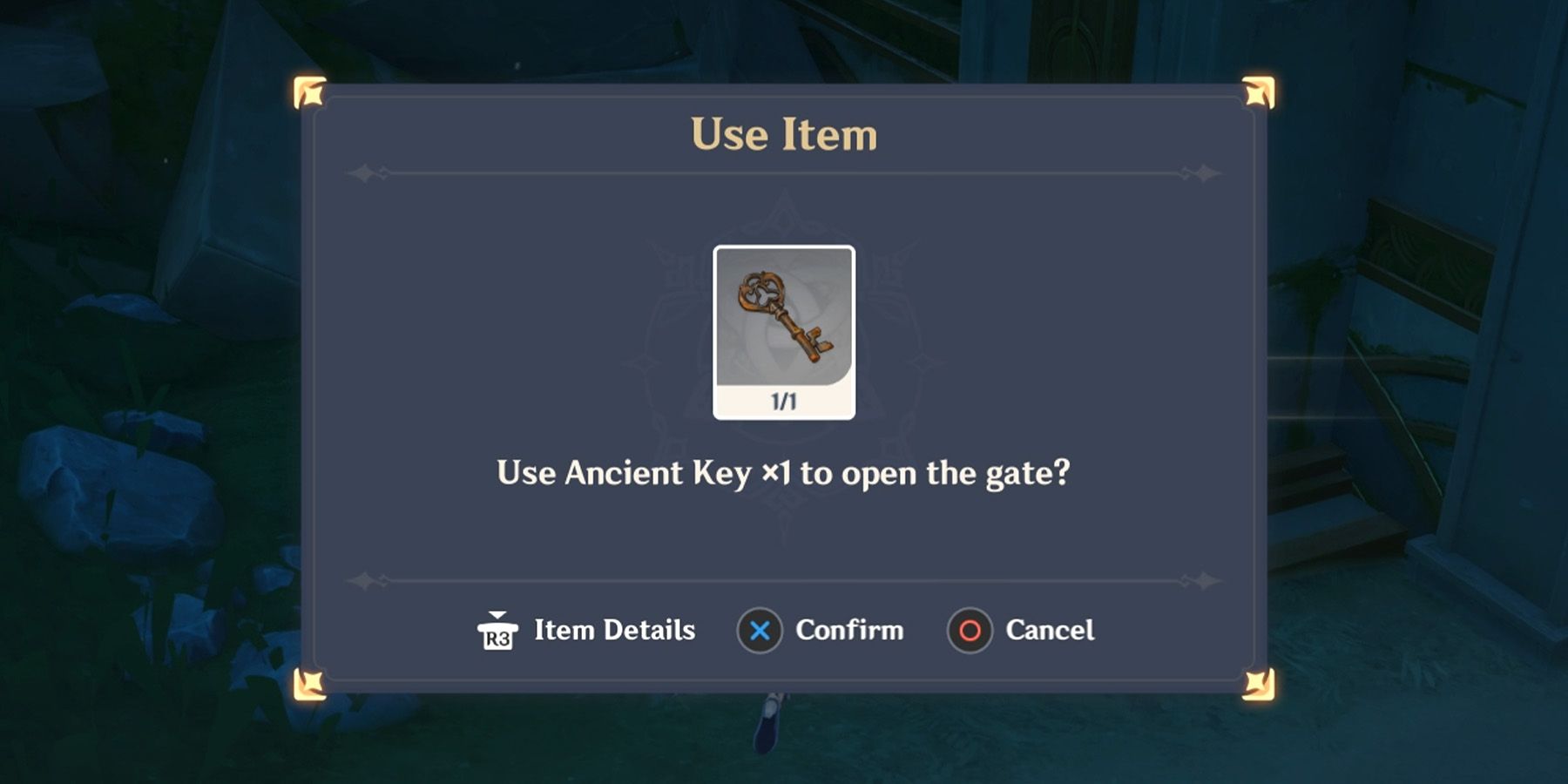 genshin impact how to get the ancient key for underwater fontaine