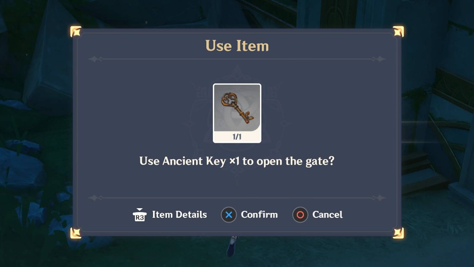 genshin impact how to get the ancient key for underwater fontaine