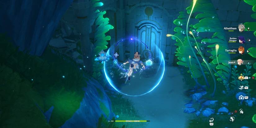 genshin impact how to reach the ancient key door