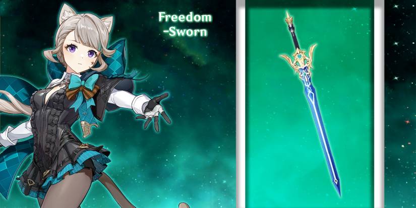 genshin impact lynette freedom-sworn